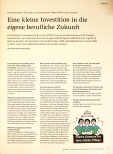 Vorschauseite 1: Eine kleine Investition in die eigene berufliche Zukunft