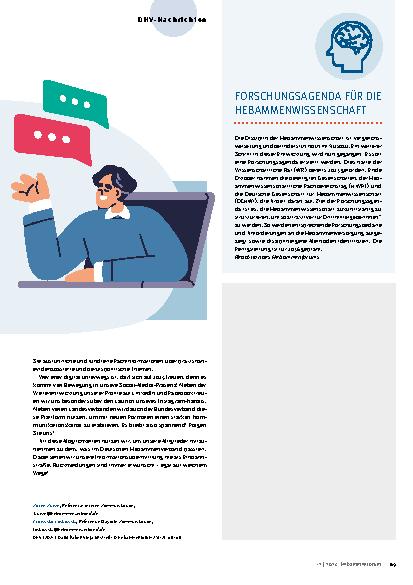 Vorschauseite 2: Dafür haben Sie ja uns Teil 10: Die DHV-Referentinnen für Kommunikation berichten über Neuerungen.