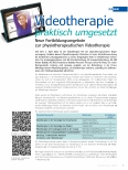 Vorschauseite 1: Videotherapie praktisch umgesetzt: Neue Fortbildungsangebote zur physiotherapeutischen Videotherapie
