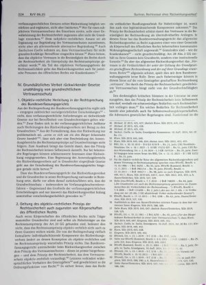 Vorschauseite 4: Rechtsstaat ohne Rückwirkungsverbot?
