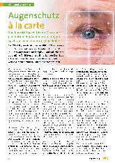 Vorschauseite 1: Augenschutz à la carte: Von Kurzsichtigkeit bis zur Makuladegeneration - Bei Augenerkrankungen spielt auch die Ernährung eine Rolle.