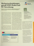 Vorschauseite 1: Werbeeinschränkungen gemäß WHO-Kodex und EU-Verordnung