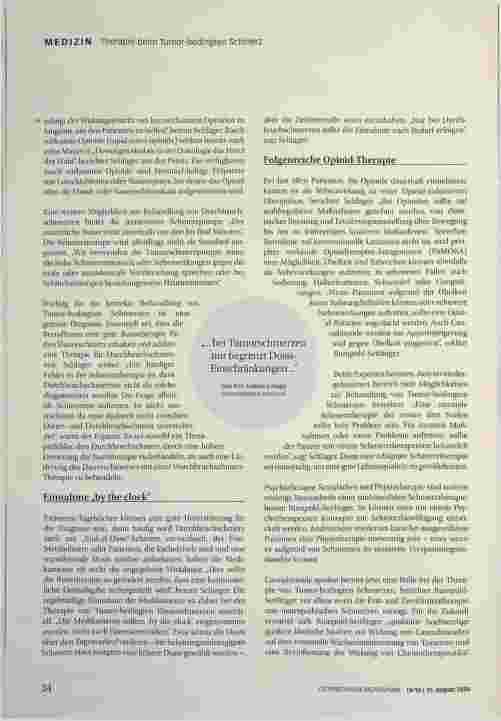 Vorschauseite 3: Früher hochdosiert einsteigen.