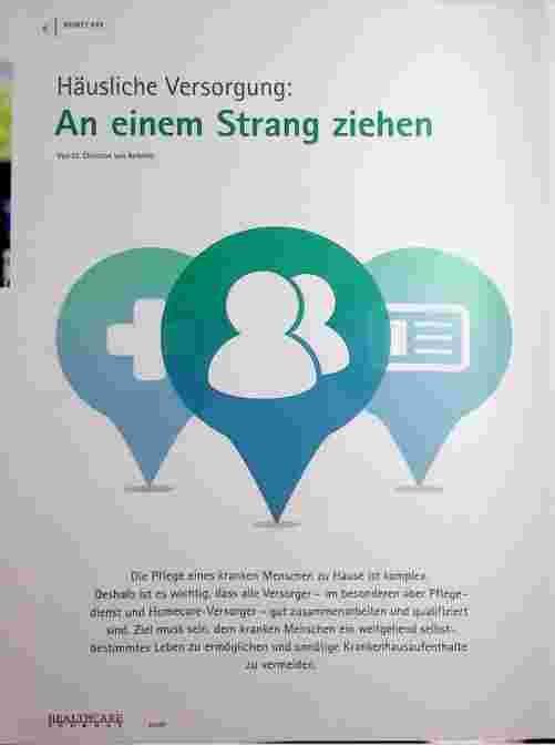Vorschauseite 1: Häusliche Versorgung: An einem Strang ziehen