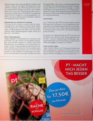 Vorschauseite 2: Auf dünnem Eis Die rechtlichen Grenzen der Heilmittelwerbung