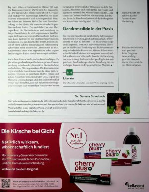 Vorschauseite 4: „Exzellente Medizin ist geschlechtersensibel“ Ernährung und Biofaktoren in der Gendermedizin
