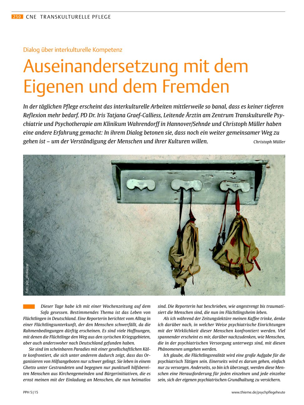 Vorschauseite 1: Auseinandersetzung mit dem Eigenen und dem Fremden