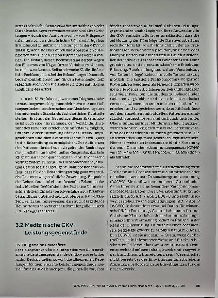 Vorschauseite 4: Kl in der GKV aus rechtlicher Sicht