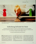 Vorschauseite 1: Schlichtung befriedet bei Streit.