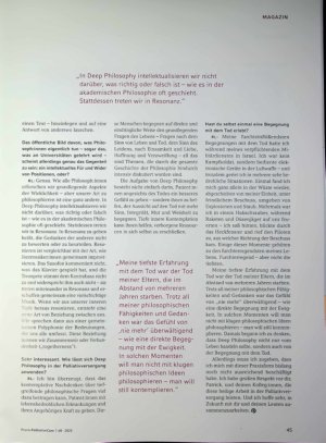 Vorschauseite 3: Philosophieren aus innerer Tiefe als spirituelle Praxis
