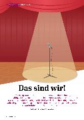 Vorschauseite 1: Das sind wir!