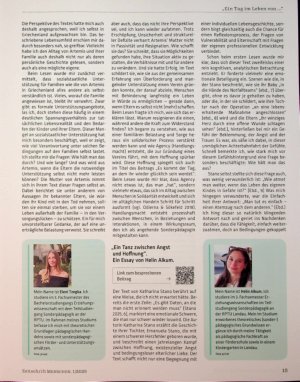Vorschauseite 2: „Ein Tag im Leben von. .. "