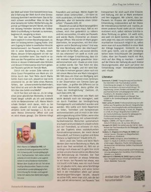 Vorschauseite 4: „Ein Tag im Leben von. .. "