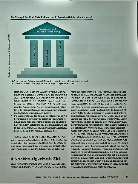 Vorschauseite 5: Wege aus der BGF-Wirkungskrise
