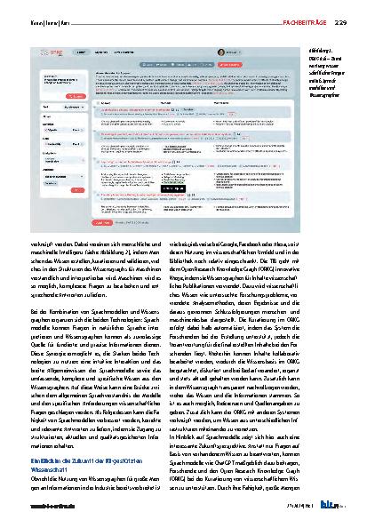 Vorschauseite 5: „KI, ChatGPT, Wissensgraphen und die Beantwortung wissenschaftlicher Fragen“