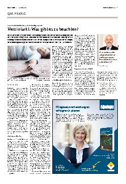 Vorschauseite 1: Herzinfarkt: Was gibt es zu beachten?