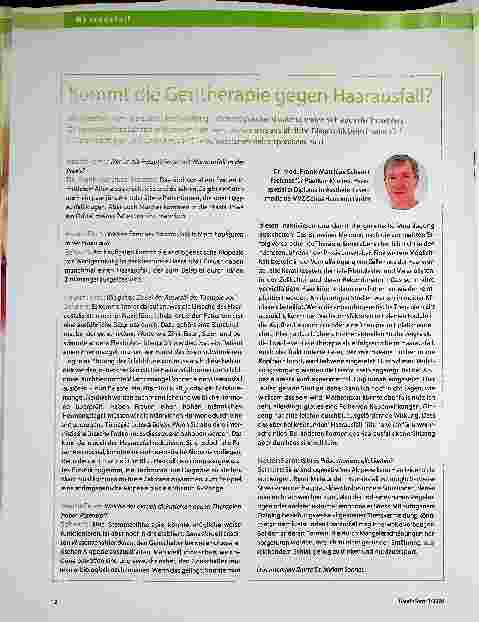 Vorschauseite 3: Strategien gegen Haarausfall