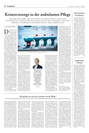 Vorschauseite 1: Krisenvorsorge in der ambulanten Pflege