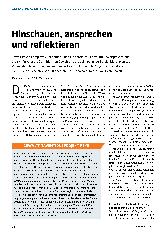 Vorschauseite 1: Hinschauen, ansprechen und reflektieren