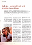 Vorschauseite 1: Belvita - Menschlichkeit und Qualität in der Pflege