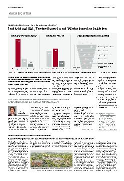 Vorschauseite 1: Individualität, Freizeitwert und Wohnkomfort zählen.