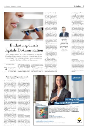 Vorschauseite 1: Entlastung durch digitale Dokumentation
