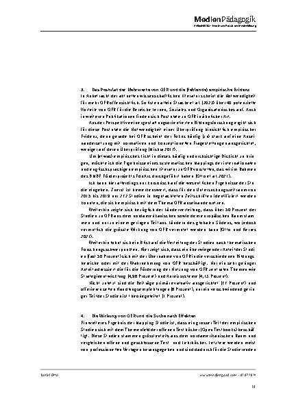 Vorschauseite 6: Von der (normativen) Idee zur (pädagogischen) Praxis: Eine kritische Betrachtung von 20 Jahren OER aus der Perspektive einer gestaltungsorientierten Bildungsforschung.