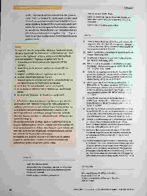 Vorschauseite 6: Personalbedarf im OP - Methoden und Implikationen