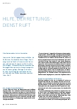 Vorschauseite 1: HILFE, DER RETTUNGSDIENST RUFT