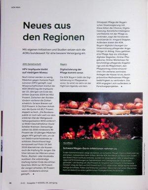Vorschauseite 1: Neues aus den Regionen