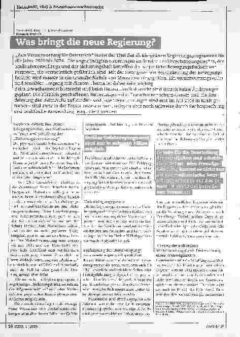 Vorschauseite 2: HeimAufG, UbG und Erwachsenenschutzrecht