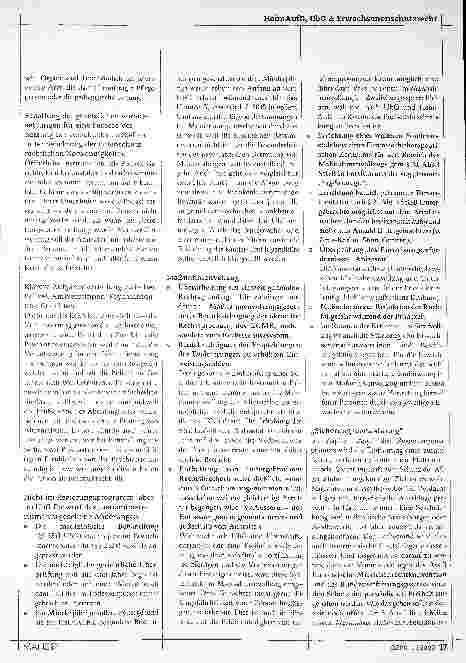 Vorschauseite 3: HeimAufG, UbG und Erwachsenenschutzrecht