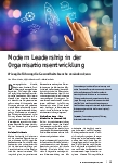 Vorschauseite 1: Modern Leadership in der Organisationsentwicklung: Wie agile Führung die Gesundheitsbranche verändern kann