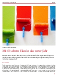 Vorschauseite 1: Mit frischem Elan in das neue Jahr.