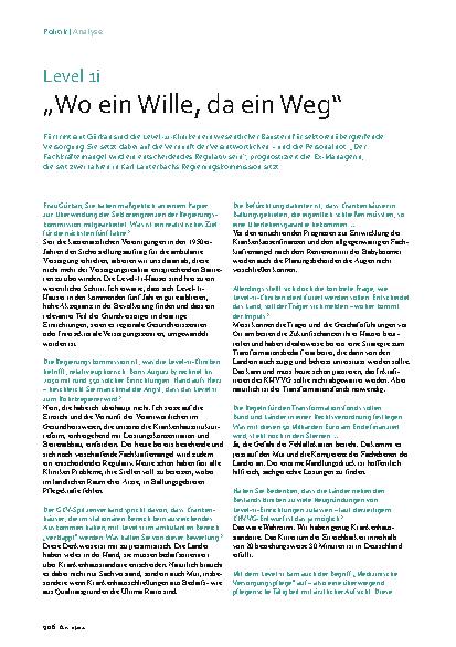Vorschauseite 1: "Where there s a will, there s a way. "