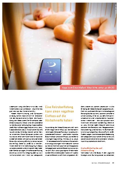 Vorschauseite 2: Lärm im Kinderzimmer