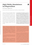 Vorschauseite 1: High-Fidelity-Simulationen im Pflegestudium: Ein Erfahrungsbericht