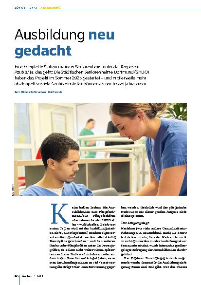 Vorschauseite 1: Ausbildung neu gedacht
