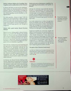 Vorschauseite 4: Handicap Knie Der schwungvolle Weg zurück auf den Golfplatz