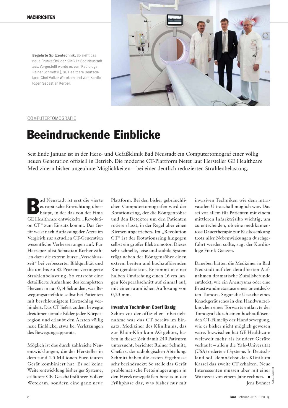 Vorschauseite 1: Beeindruckende Einblicke