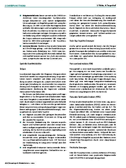 Vorschauseite 4: Begutachtung bei Post-COVID für die gesetzliche Unfallversicherung