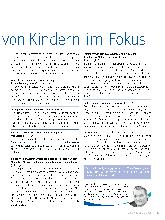 Vorschauseite 2: ZIMMT-Kongress 2023 Behandlung von Kindern im Fokus