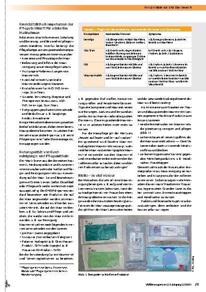 Vorschauseite 2: Praxisaspekte des DNQP Expertenstandards „Erhaltung und Förderung der Hautintegrität in der Pflege“