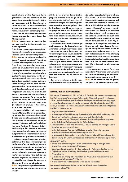 Vorschauseite 2: Experteninterview mit Edwin Oehrli, Co-Präsident von Promembro