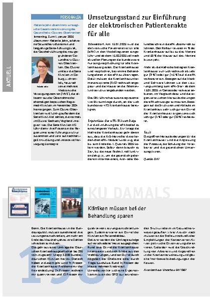 Vorschauseite 5: Aktuelles