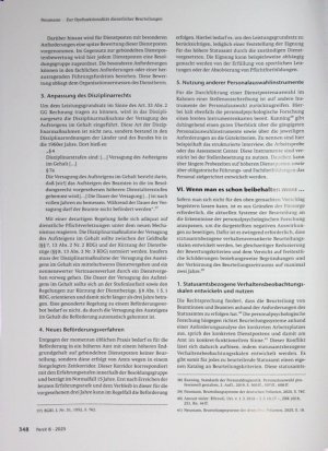 Vorschauseite 6: Zur Dysfunktionalität dienstlicher Beurteilungen