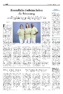 Vorschauseite 1: Freundliche Farbtöne heben IN KÜRZE die Stimmung.