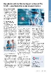 Vorschauseite 1: Digitale Zukunft für Krankenhäuser: e:lina der TCC GmbH – eine Revolution in der Intensivmedizin