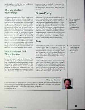 Vorschauseite 4: Neu codiert Multiomics in der Orthomolekularmedizin und -therapie