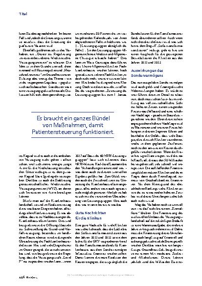 Vorschauseite 3: Koalitionsvertrag Eine gesundheitsökonomische Ersteinschätzung